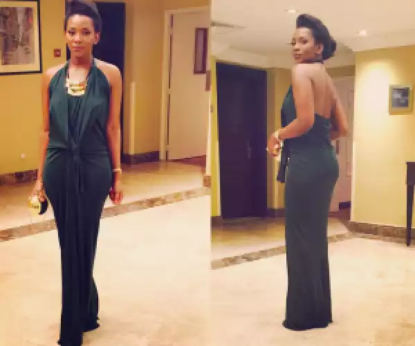Actress Genevieve Nnaji Steps Out In Stunning Outfit To AFRIFF Closing Gala
